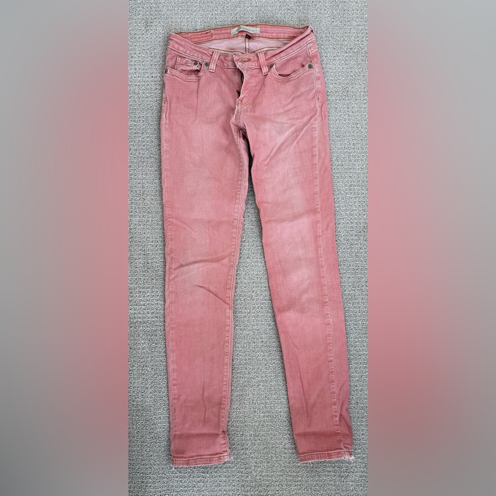 M2F Women's Rose Pink Skinny Leg Jeans
